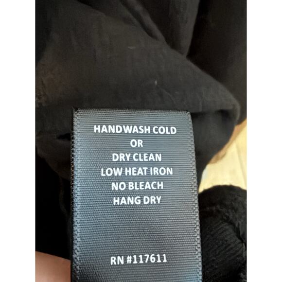 HAVE Los Angeles Since 1999 Women’s Black Coat Sweater Light Weight Size Large - Picture 5 of 5